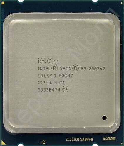 Процессор Intel Xeon E5-2603 1,8GHZ, 4/4,  10Мb, LGA2011 Ref